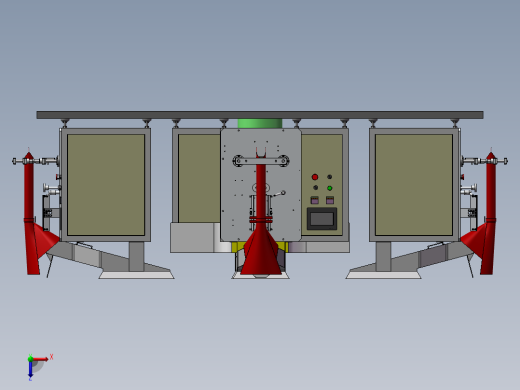 螺丝自动智能包装机sw17可编辑俯视缩略图