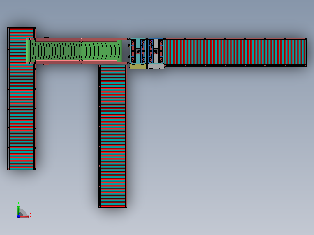 电子铆焊生产线设备sw17前视图