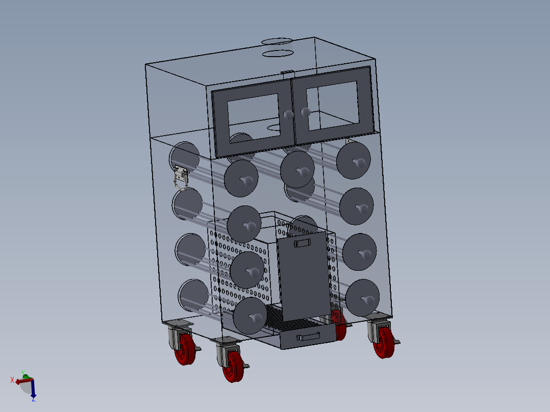 网红红薯烤炉sw18可编辑主视图