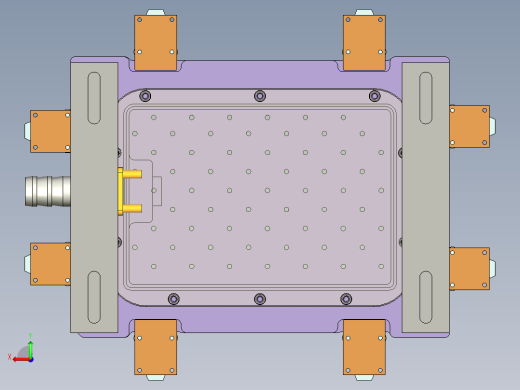 B9450-A-笔记本CNC工装夹具三维模型CNC1内腔开粗-210225后视缩略图