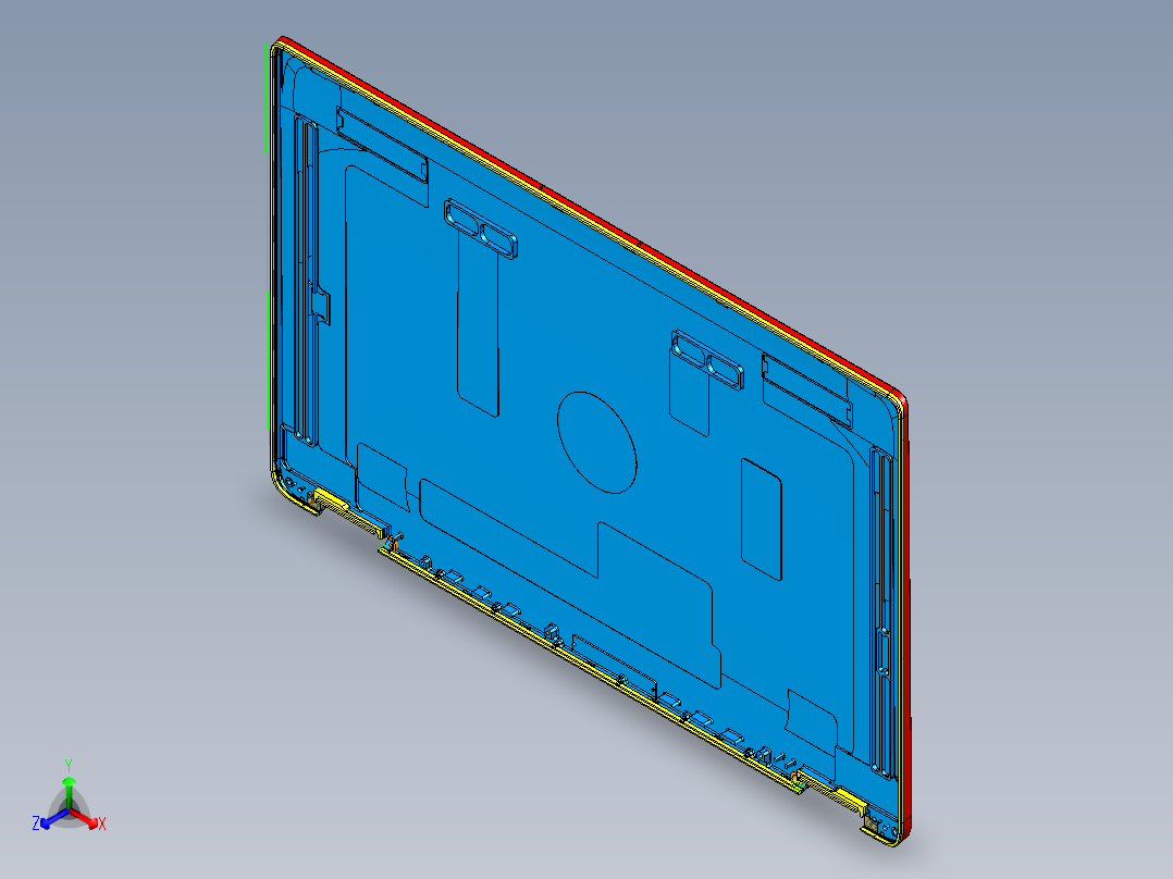 金属外壳铣高光UG编程程序模型