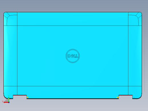金属外壳铣高光UG编程程序模型后视缩略图