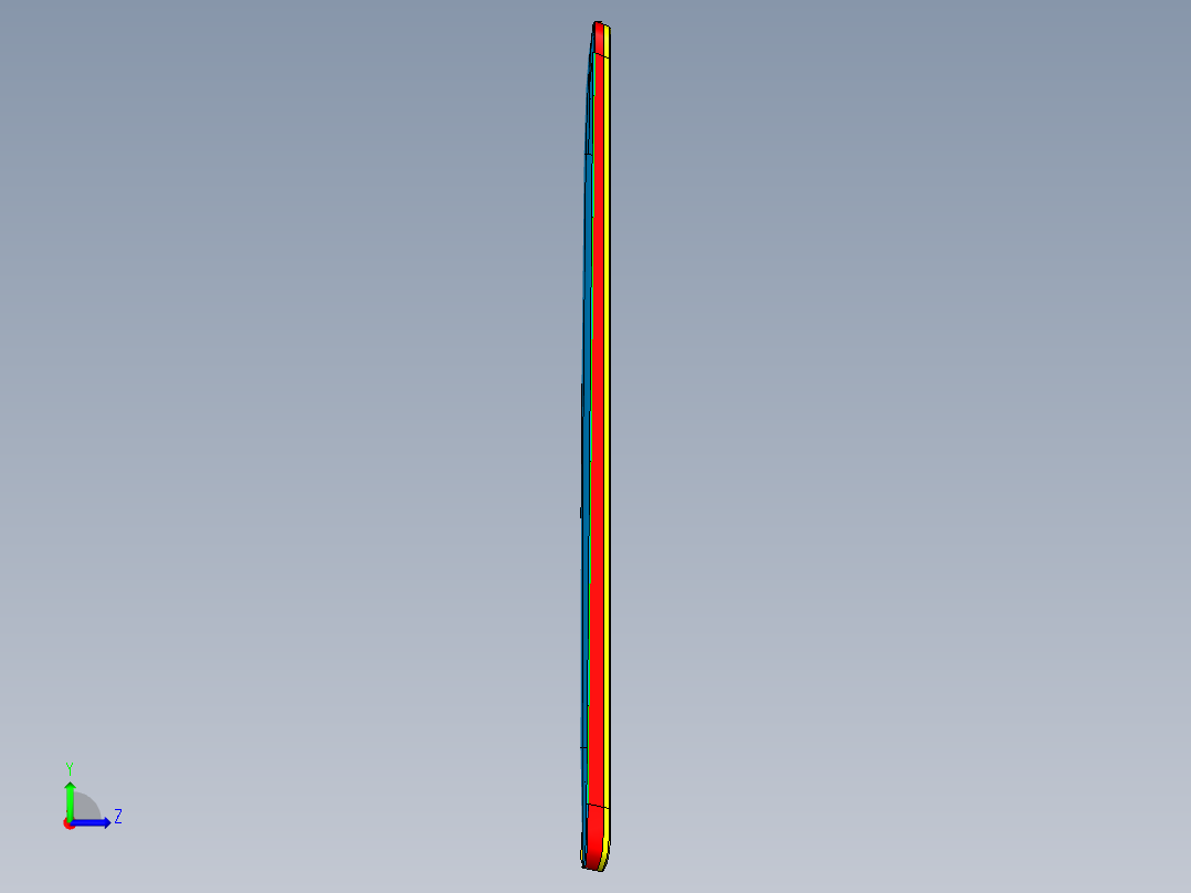 金属外壳铣高光UG编程程序模型左视图