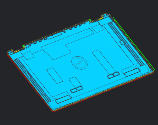 金属外壳铣高光UG编程程序模型缩略图