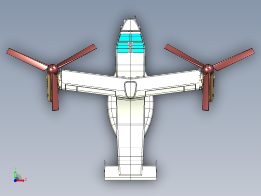 A3004070-鱼鹰V-22前视缩略图