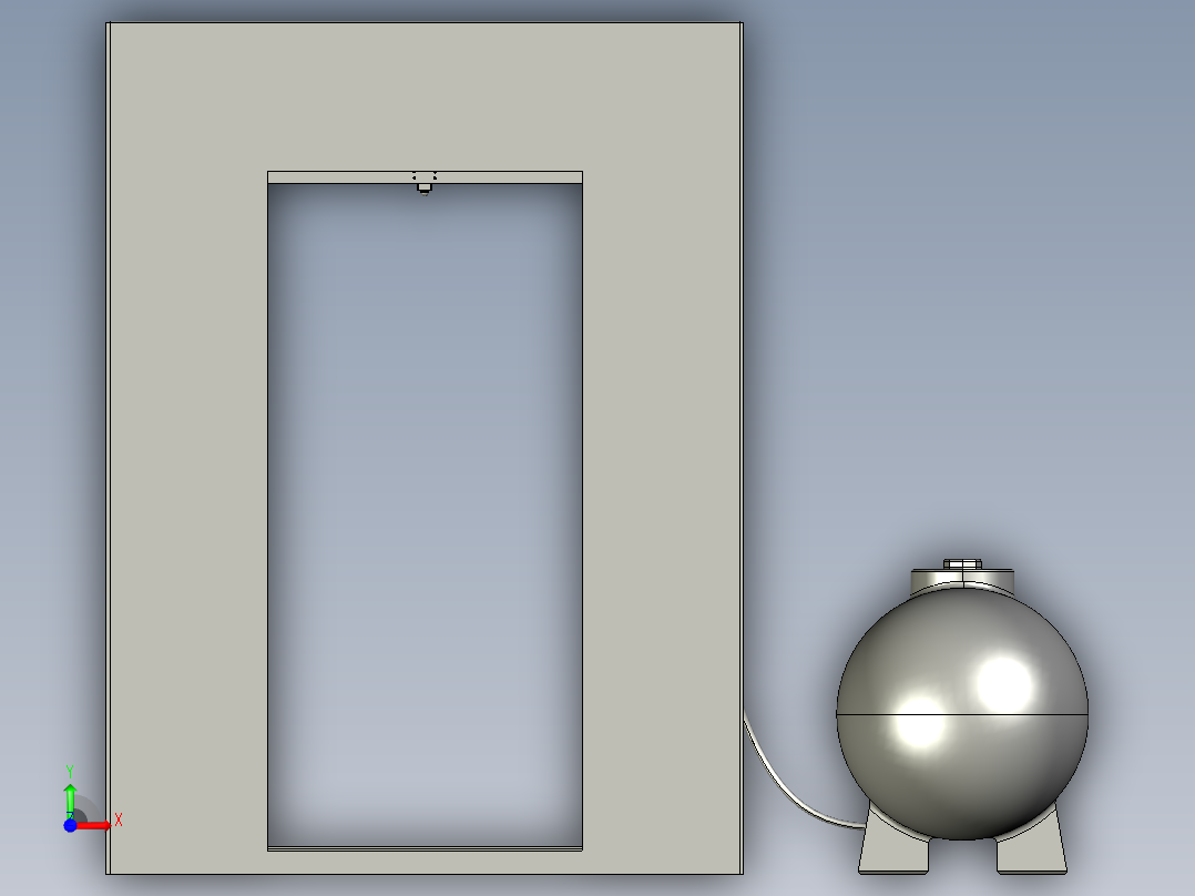 B3004218-新冠病毒消毒室前视图
