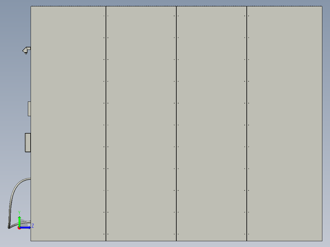 B3004218-新冠病毒消毒室左视图