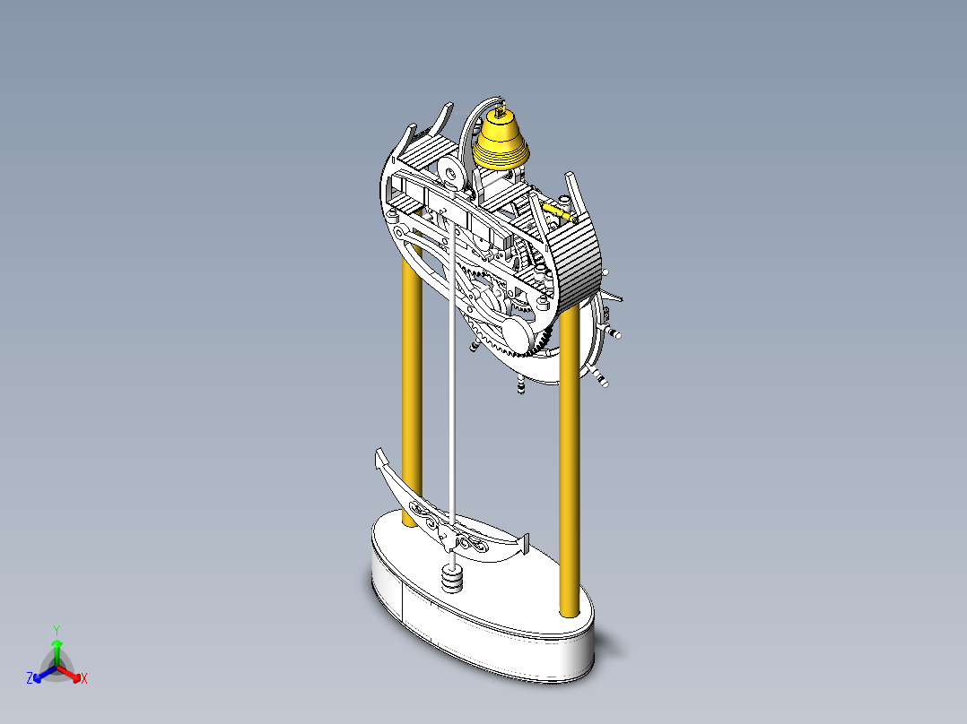 钟表、表(17)正等轴测图