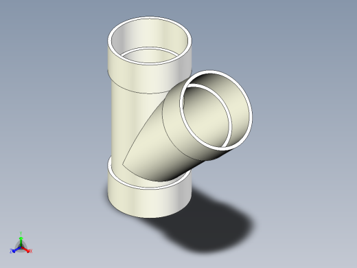 B3004485-45度卫生三通