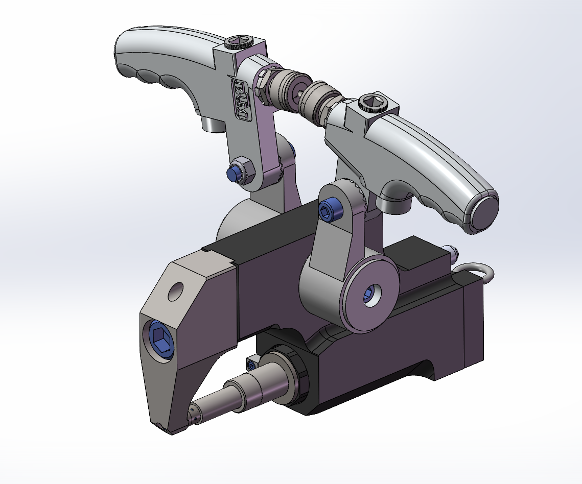 9款7007液压装置N砧带 3.8模型