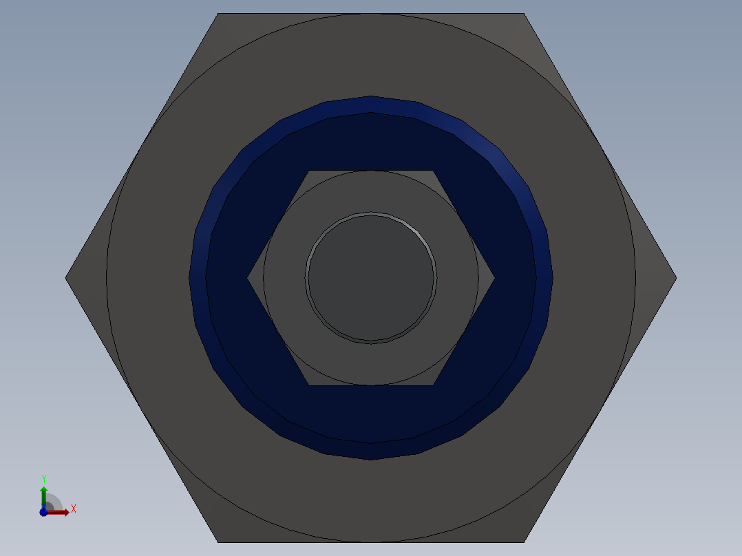 微型气缸直径20x80mm前视图