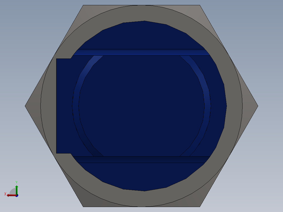 微型气缸直径20x80mm后视图