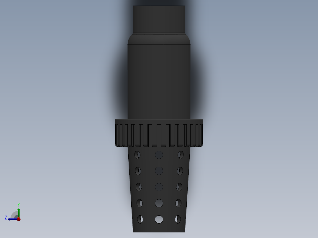 VALVE_DN40_PN10_U-PVC右视图