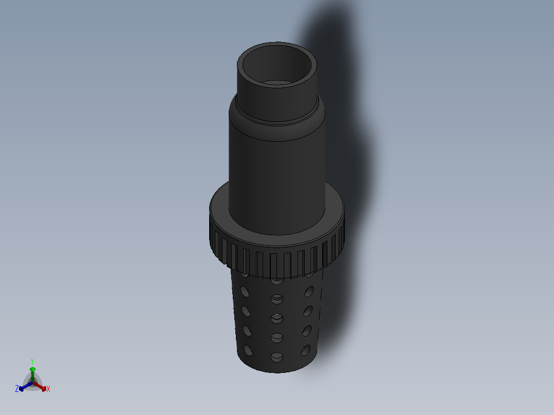 VALVE_DN40_PN10_U-PVC正等轴测图