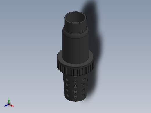 VALVE_DN40_PN10_U-PVC正等轴测缩略图