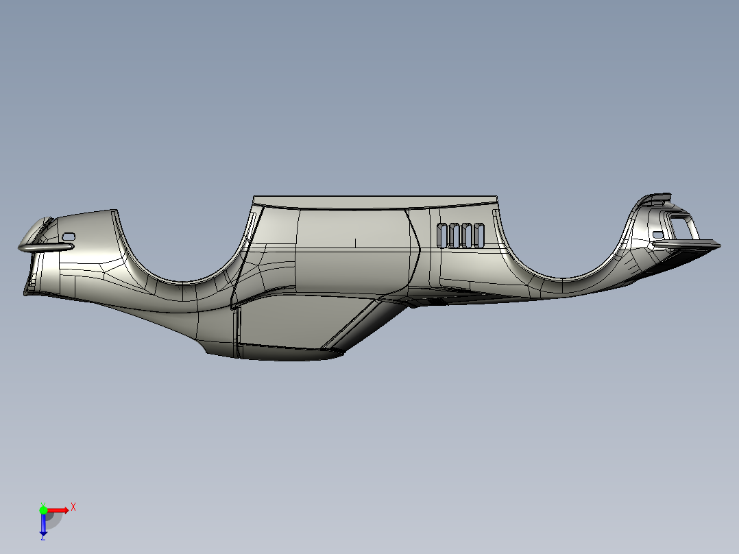 1969年款C3科尔维特车身俯视图