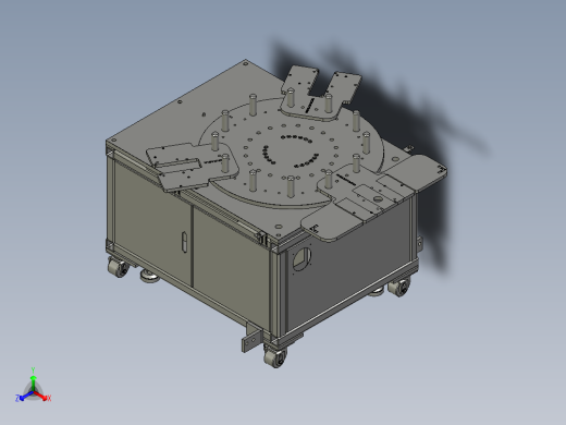 供料转盘正等轴测缩略图