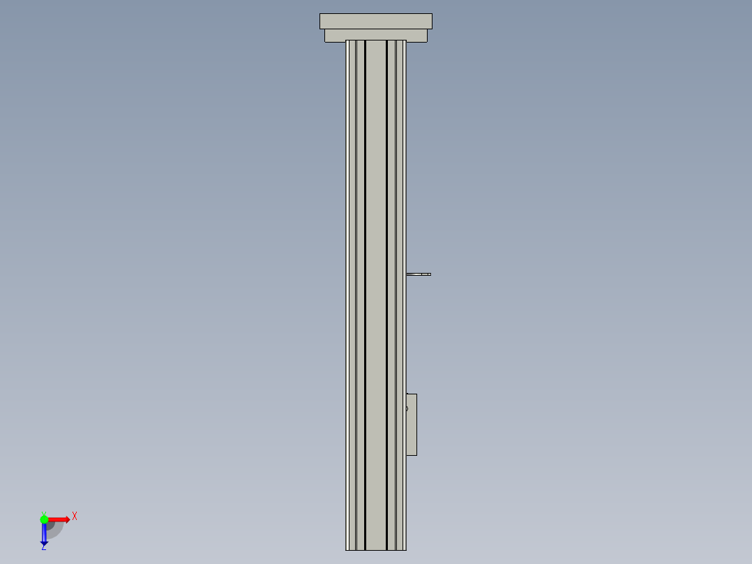 SJ2019012-ST015相机机构俯视图