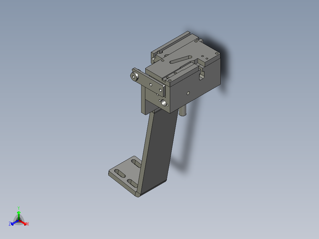 分料机构装配主视图