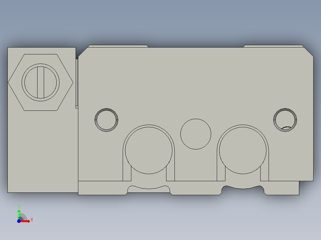 MXS12-30B-M9NL前视图