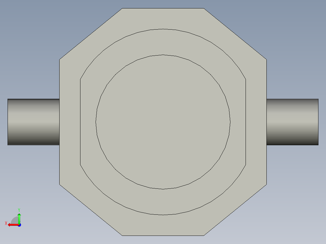 PK-KX气缸CM2U32-75-AT后视图