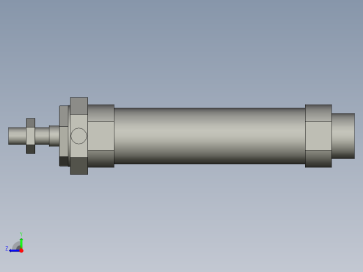 PK-KX气缸CM2U32-75-AT右视缩略图