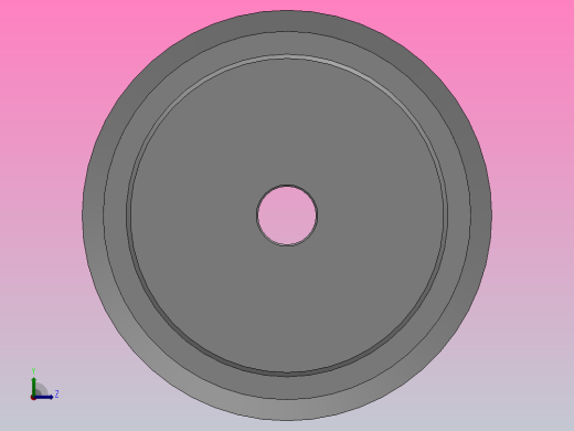 大凸缘型小凸缘型半圆弧形齿同步带轮S2M型_SS2MDC-60-6-dc6-A左视缩略图