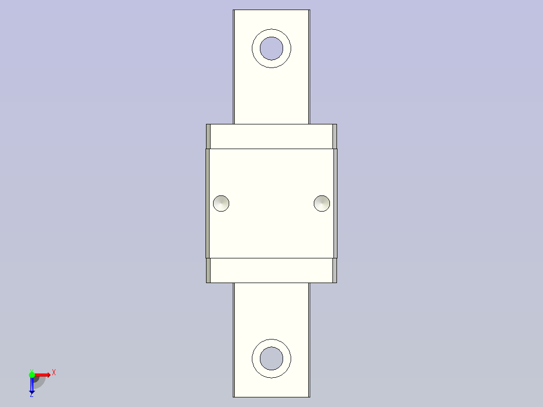 HIWIN上银线性导轨-MGW5C1R50俯视图
