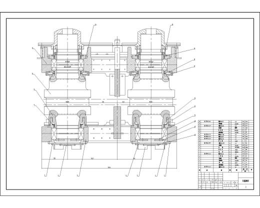 热轧立辊轧机主传动减速系统的设计缩略图