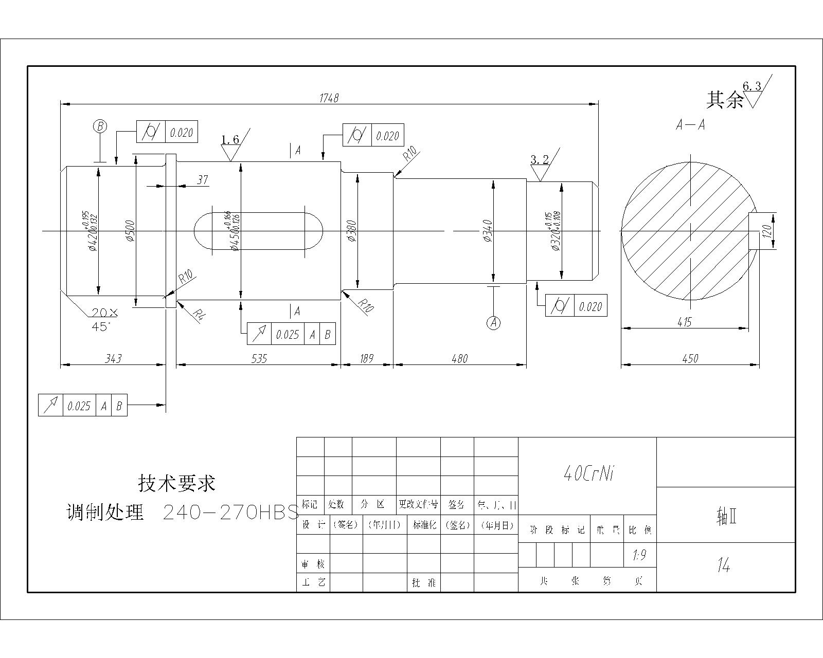 热轧立辊轧机主传动减速系统的设计