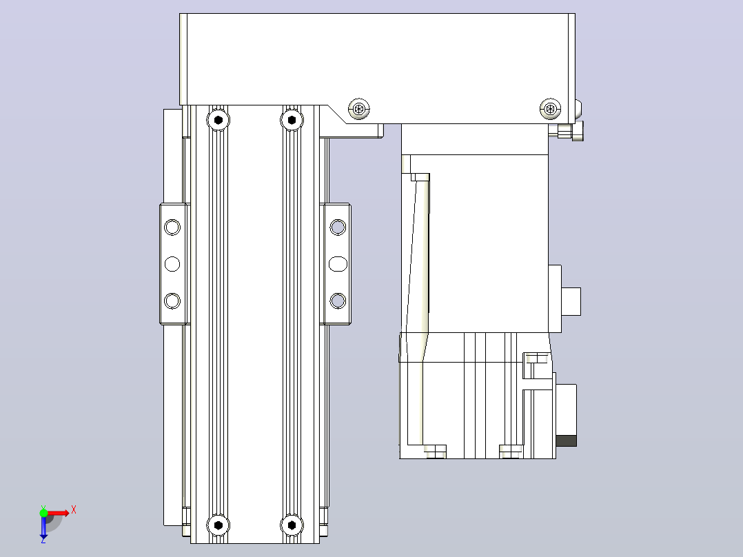 钢基模组TPA-KNR-4002C-100A1-MR-H1S0俯视图