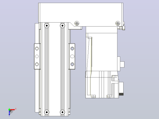 钢基模组TPA-KNR-4002C-100A1-MR-H1S0俯视缩略图