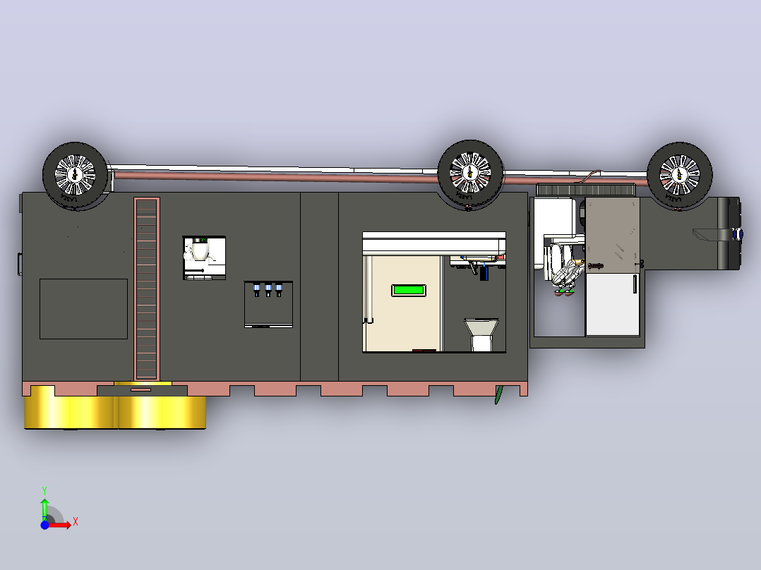 房车-PF房车-前视图