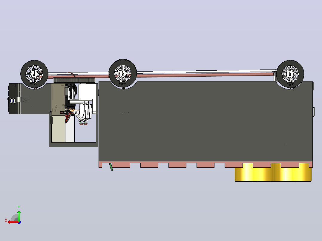 房车-PF房车-后视图