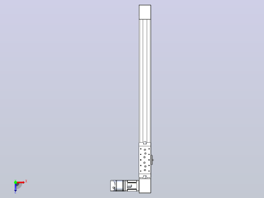 带式直线轴半闭式TPA-ONB-60-140-L650-DL-J60-N3俯视缩略图