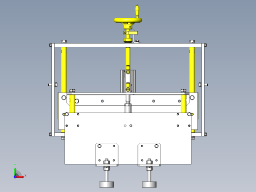 高度调节机构前视缩略图