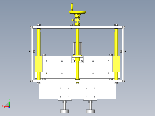 高度调节机构后视缩略图