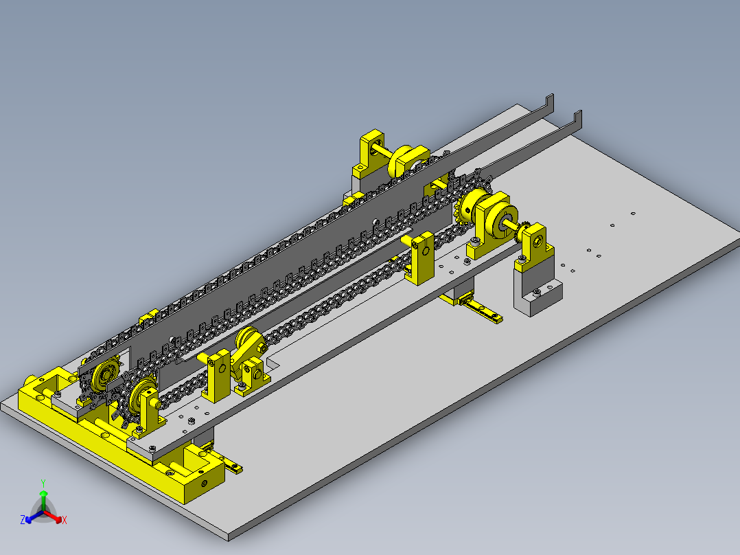输送机传送装置