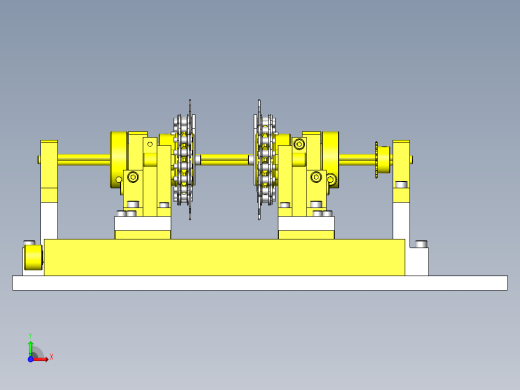 输送机传送装置前视缩略图
