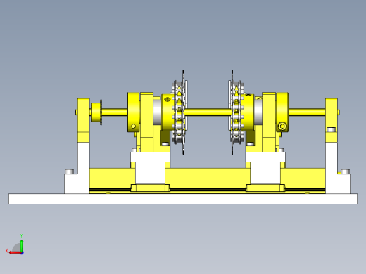 输送机传送装置后视缩略图