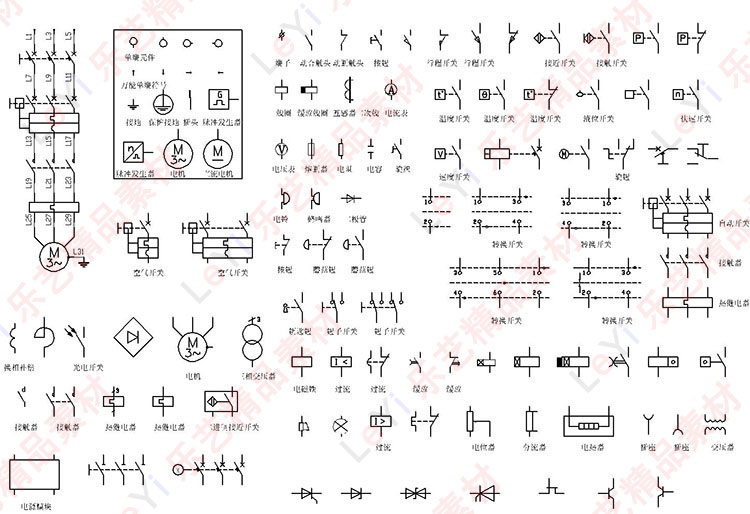 CAD电气符号库GB4728电气电力建筑机械通用图纸图库