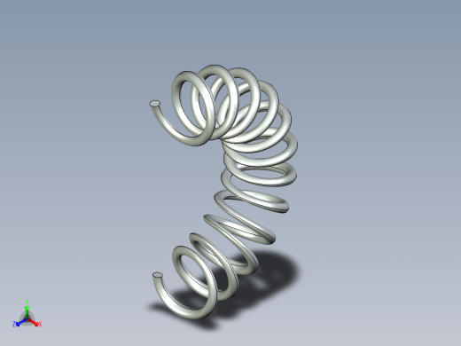 solidworks 弹簧