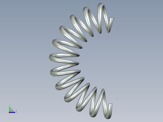 solidworks 弹簧左视缩略图