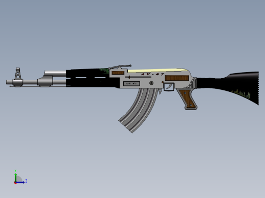 AK-47模型左视缩略图