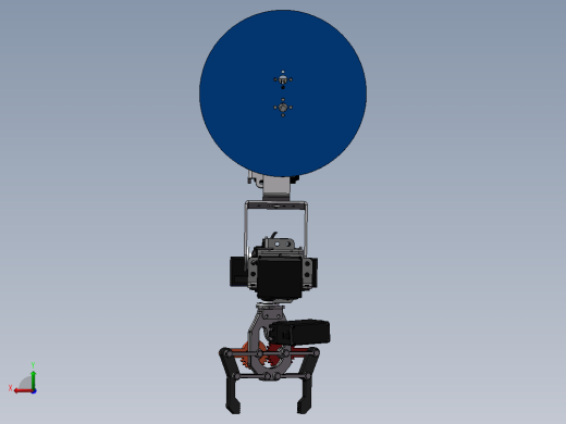 2款6轴舵机机械臂3d图纸5轴 机械手3d图纸多轴机械手臂三维模型后视缩略图