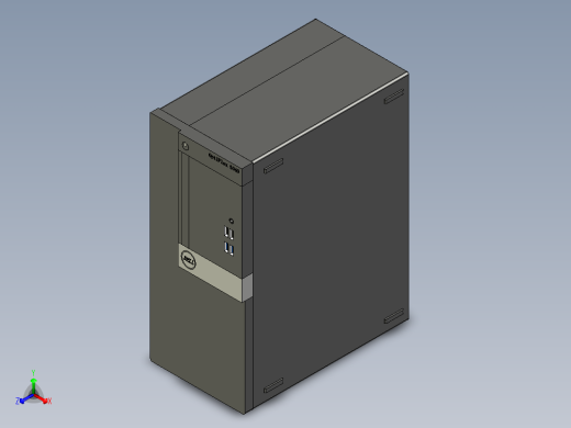 A3_戴尔电脑主机SW2016（是一个整体不可拆分）