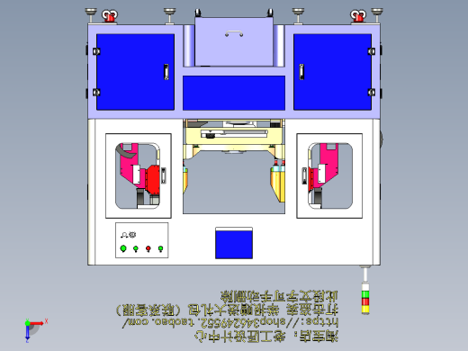 A16_湿式自动数控打磨机精密金属外壳产品俯视缩略图