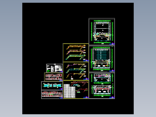 某车检线空调设计图纸