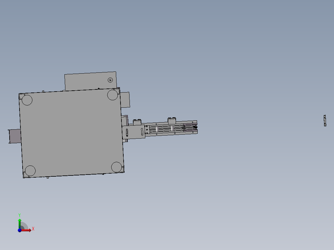 电容剪脚弯脚成型一体机前视图
