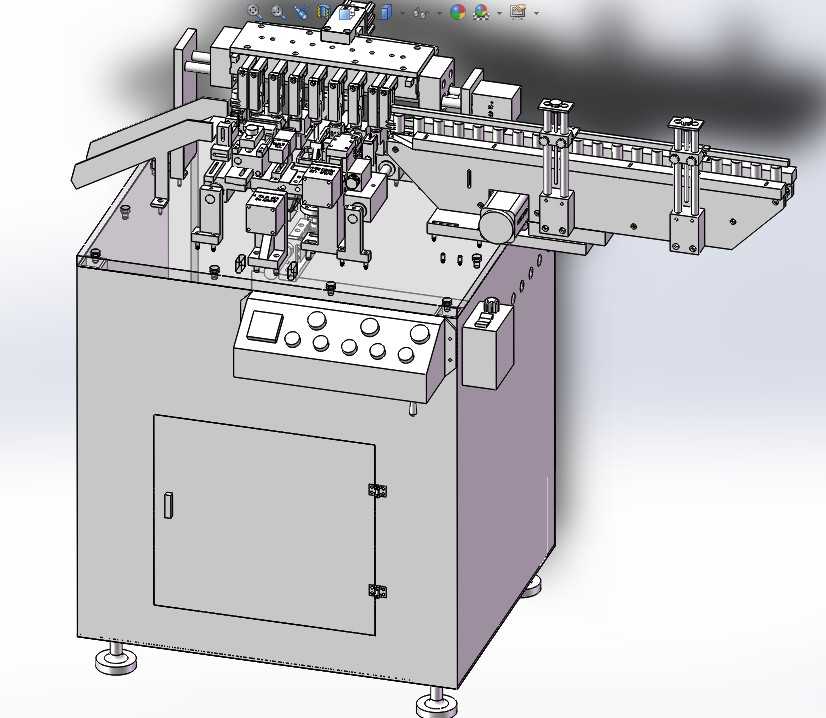 电容剪脚弯脚成型一体机